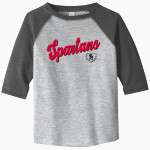 Somers Softball Spartans <span class="pdp-name-mascot">Somers Youth Softball Spartans</span> Rabbit Skins Toddler Baseball Fine Jersey T-Shirt Front Thumbnail
