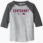 Centenary Gents <span class="pdp-name-mascot">Centenary Gents</span> Rabbit Skins Toddler Baseball Fine Jersey T-Shirt Front Thumbnail