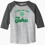 Schalmont Sabres Rabbit Skins Toddler Baseball Fine Jersey T-Shirt Front Thumbnail
