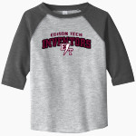 Edison Tech Inventors Rabbit Skins Toddler Baseball Fine Jersey T-Shirt Front Thumbnail