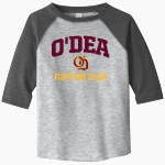 O'Dea Fighting Irish Official Online Store <span class="pdp-name-mascot">O DEA FIGHTING IRISH</span> Rabbit Skins Toddler Baseball Fine Jersey T-Shirt Front Thumbnail