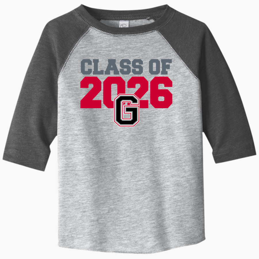 U. S. GRANT HIGH SCHOOL GENERALS Rabbit Skins Toddler Baseball Fine Jersey T-Shirt