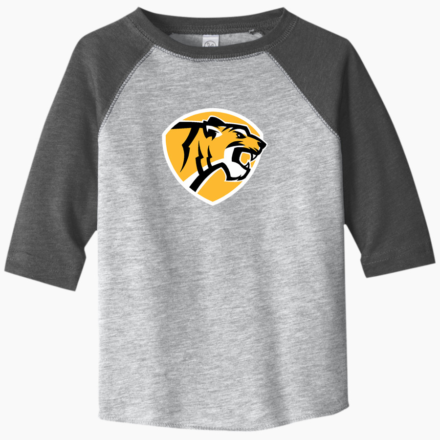 Computech Tigers <span class="pdp-name-mascot">Computech Middle School Tigers</span> Rabbit Skins Toddler Baseball Fine Jersey T-Shirt