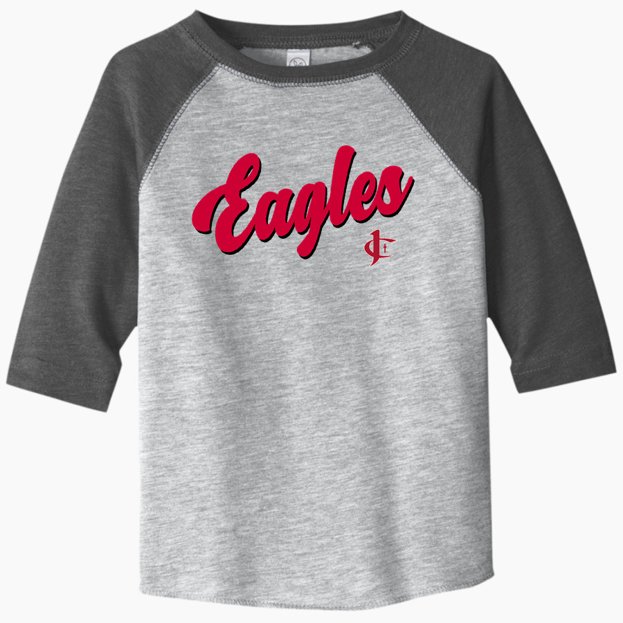 Jupiter Christian Eagles <span class="pdp-name-mascot">Jupiter Eagles</span> Rabbit Skins Toddler Baseball Fine Jersey T-Shirt