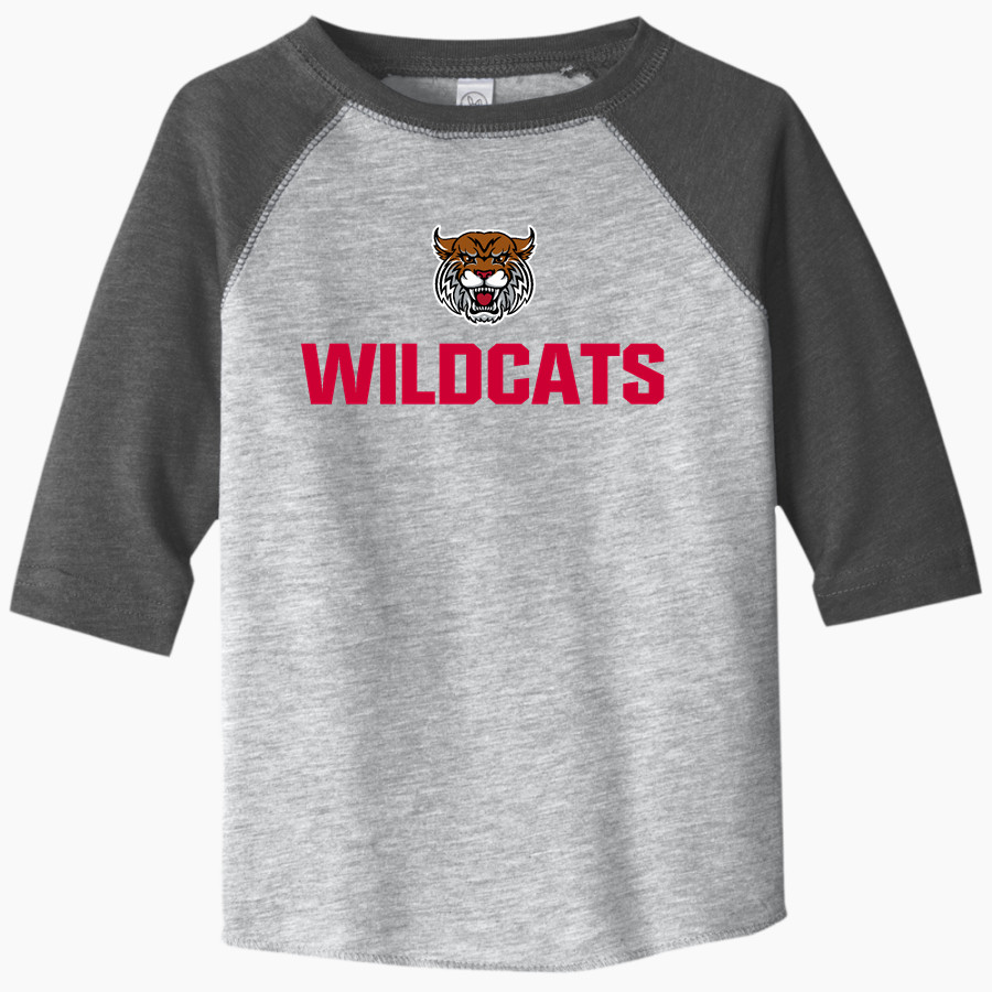 Wheatley Wildcats <span class="pdp-name-mascot">Wheatley Wildcats</span> Rabbit Skins Toddler Baseball Fine Jersey T-Shirt