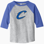 CHARLESTOWN HIGH SCHOOL PIRATES Rabbit Skins Toddler Baseball Fine Jersey T-Shirt Front Thumbnail