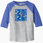PLEASANT GROVE HIGH SCHOOL VIKINGS <span class="pdp-name-mascot">PLEASANT GROVE VIKINGS</span> Rabbit Skins Toddler Baseball Fine Jersey T-Shirt Front Thumbnail