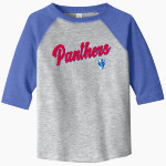 CAMPBELL-SAVONA HIGH SCHOOL PANTHERS <span class="pdp-name-mascot">CAMPBELL - SAVONA PANTHERS</span> Rabbit Skins Toddler Baseball Fine Jersey T-Shirt Front Thumbnail