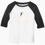 Superior Yellowjackets <span class="pdp-name-mascot">UW Superior Yellowjackets</span> Rabbit Skins Toddler Baseball Fine Jersey T-Shirt Front Thumbnail