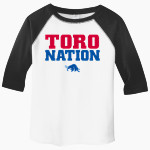 MOUNTAIN VIEW HIGH SCHOOL TOROS <span class="pdp-name-mascot">MOUNTAIN VIEW TOROS</span> Rabbit Skins Toddler Baseball Fine Jersey T-Shirt Front Thumbnail