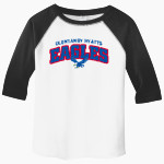 Olentangy Hyatts Eagles <span class="pdp-name-mascot">Olentangy Hyatts Eagles</span> Rabbit Skins Toddler Baseball Fine Jersey T-Shirt Front Thumbnail