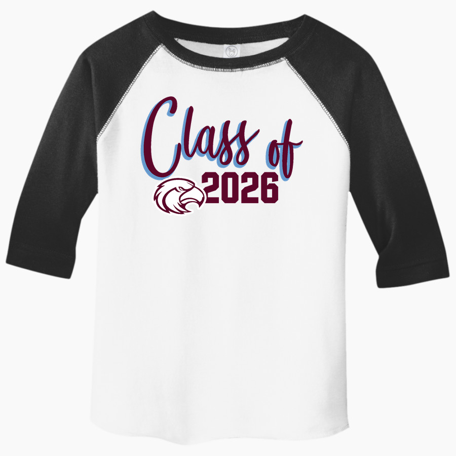 WINDHAM HIGH SCHOOL EAGLES <span class="pdp-name-mascot">WINDHAM EAGLES</span> Rabbit Skins Toddler Baseball Fine Jersey T-Shirt