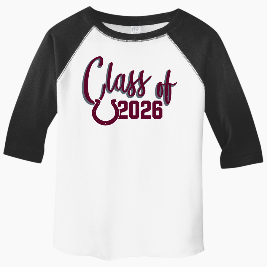 OWEN warhorses mountain tough...valley strong <span class="pdp-name-mascot">CHARLES D OWEN WARHORSES</span> Rabbit Skins Toddler Baseball Fine Jersey T-Shirt