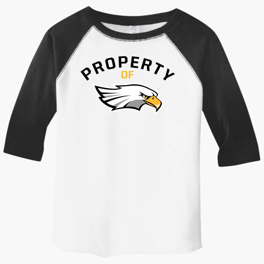 Hawaii Baptist Eagles <span class="pdp-name-mascot">HBA Eagles</span> Rabbit Skins Toddler Baseball Fine Jersey T-Shirt