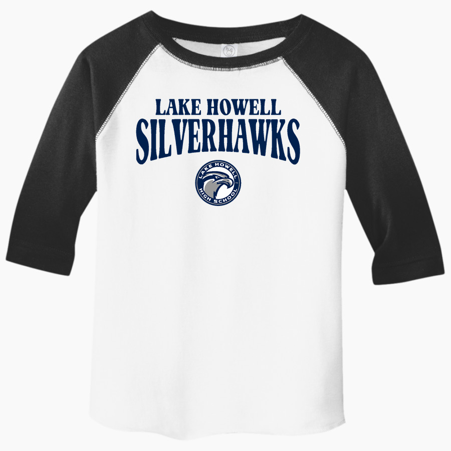 Lake Howell Silverhawks <span class="pdp-name-mascot">Lake Howell Hawks</span> Rabbit Skins Toddler Baseball Fine Jersey T-Shirt