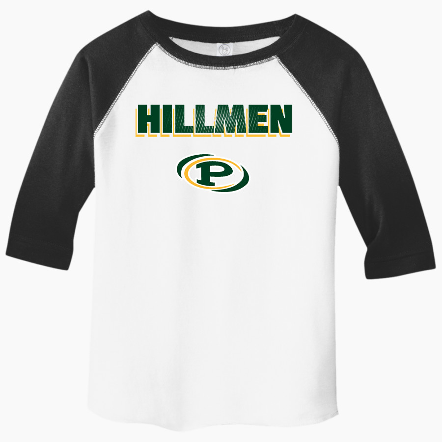 PLACER HIGH SCHOOL HILLMEN Rabbit Skins Toddler Baseball Fine Jersey T-Shirt