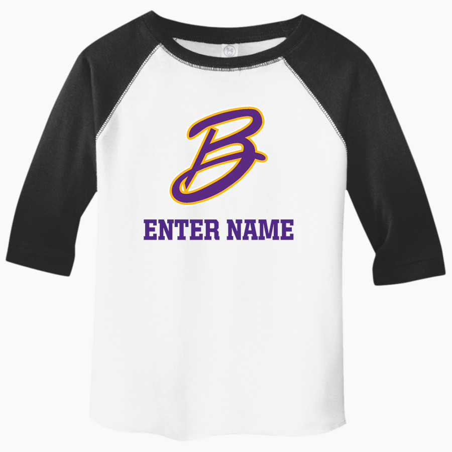 BELLBROOK GOLDEN EAGLES The Official Online Store <span class="pdp-name-mascot">BELLBROOK GOLDEN EAGLES</span> Rabbit Skins Toddler Baseball Fine Jersey T-Shirt