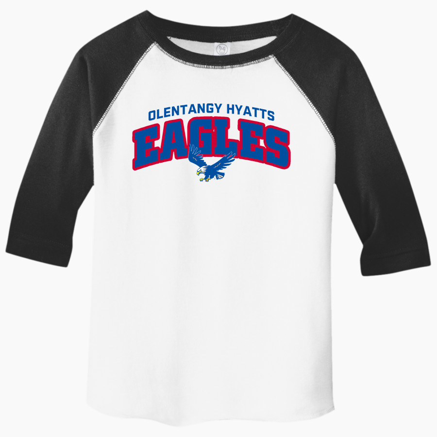 Olentangy Hyatts Eagles <span class="pdp-name-mascot">Olentangy Hyatts Eagles</span> Rabbit Skins Toddler Baseball Fine Jersey T-Shirt