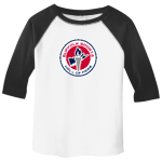 Suffolk Sports Hall Of Fame <span class="pdp-name-mascot">Suffolk Sports Hall Of Fame</span> Rabbit Skins Toddler Baseball Fine Jersey T-Shirt Front Thumbnail
