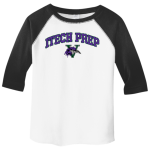 iTech Prep Ravens <span class="pdp-name-mascot">Vancouver i Tech Preparatory School Ravens</span> Rabbit Skins Toddler Baseball Fine Jersey T-Shirt Front Thumbnail
