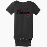 Seattle Pacific Falcons <span class="pdp-name-mascot">Seattle Pacific Falcons</span> Rabbit Skins Infant Short Sleeve Baby Rib Onesie Front Thumbnail