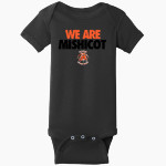 MISHICOT HIGH SCHOOL INDIANS <span class="pdp-name-mascot">MISHICOT INDIANS</span> Rabbit Skins Infant Short Sleeve Baby Rib Onesie Front Thumbnail