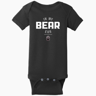 Rabbit Skins Infant Short Sleeve Baby Rib Onesie