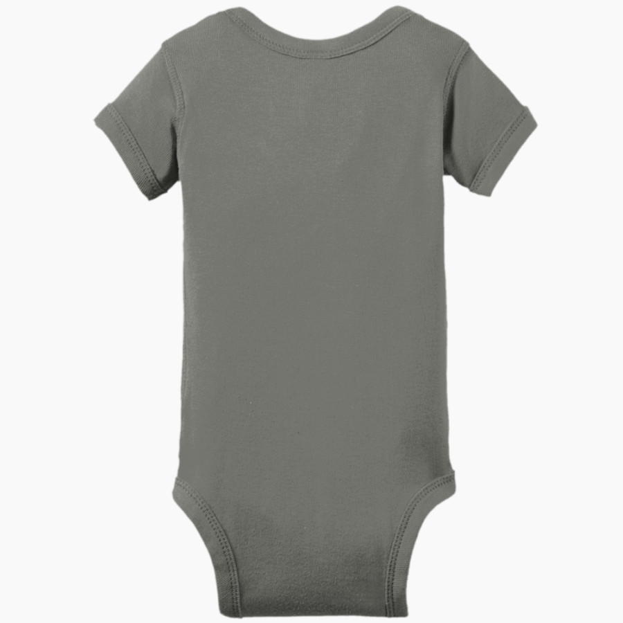 Germantown Academy Patriots Rabbit Skins Infant Short Sleeve Baby Rib Onesie