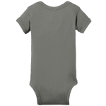 New York State Athletic Administrators Association <span class="pdp-name-mascot">New York State Athletic Administrators Association</span> Rabbit Skins Infant Short Sleeve Baby Rib Onesie Back Thumbnail