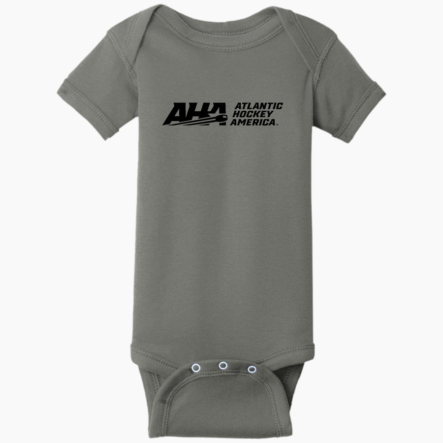 Atlantic Hockey Hockey <span class="pdp-name-mascot">Atlantic Hockey Association</span> Rabbit Skins Infant Short Sleeve Baby Rib Onesie