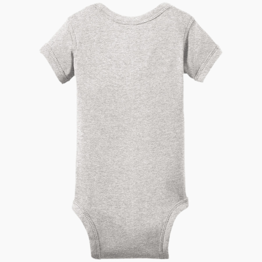 Germantown Academy Patriots Rabbit Skins Infant Short Sleeve Baby Rib Onesie