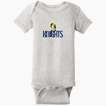 The Pine School Official Online Store Rabbit Skins Infant Short Sleeve Baby Rib Onesie Front Thumbnail
