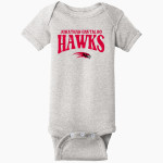 Jonathan Gastaldo Hawks <span class="pdp-name-mascot">Jonathan Gastaldo Hawks</span> Rabbit Skins Infant Short Sleeve Baby Rib Onesie Front Thumbnail