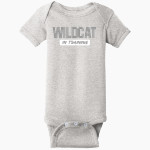 PARIS HIGH SCHOOL WILDCATS <span class="pdp-name-mascot">PARIS WILDCATS</span> Rabbit Skins Infant Short Sleeve Baby Rib Onesie Front Thumbnail
