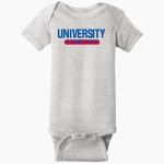 University of Personal Fitness University of Personal Fitness <span class="pdp-name-mascot">University of Personal Fitness</span> Rabbit Skins Infant Short Sleeve Baby Rib Onesie Front Thumbnail