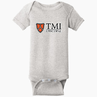 Rabbit Skins Infant Short Sleeve Baby Rib Onesie