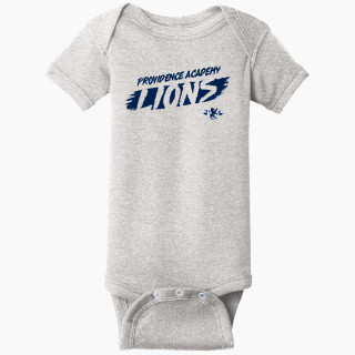 Rabbit Skins Infant Short Sleeve Baby Rib Onesie