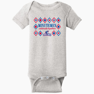 Rabbit Skins Infant Short Sleeve Baby Rib Onesie