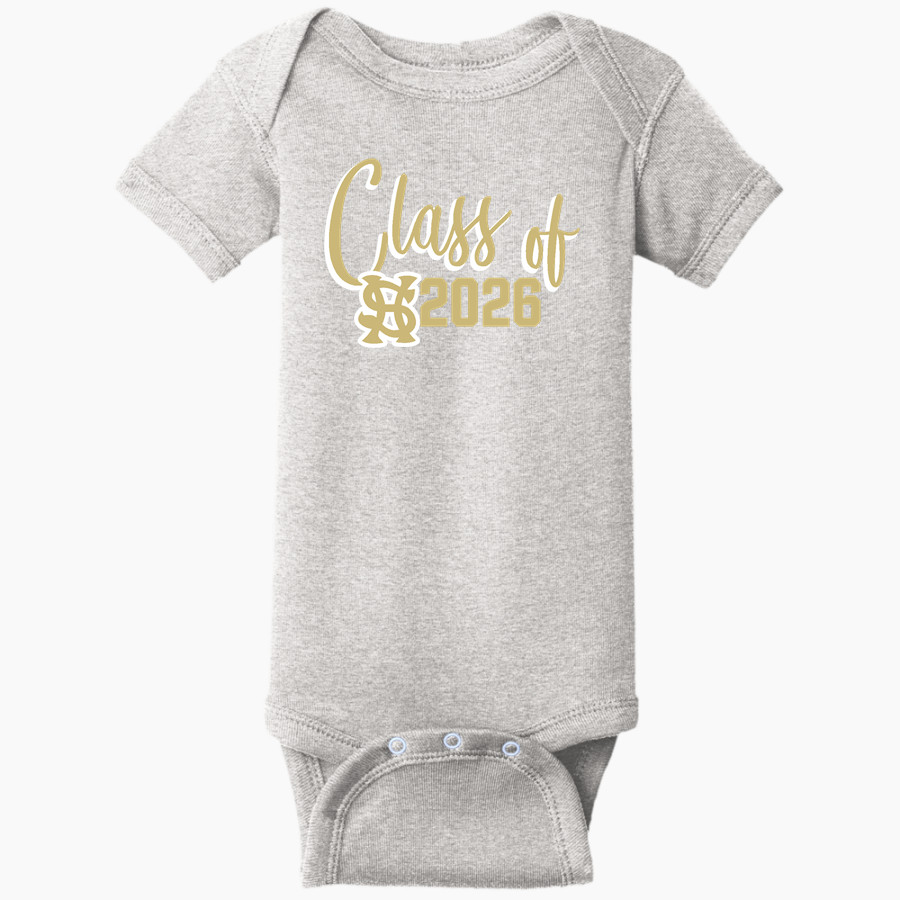 HESPERIA HIGH SCHOOL SCORPIONS <span class="pdp-name-mascot">HESPERIA SCORPIONS</span> Rabbit Skins Infant Short Sleeve Baby Rib Onesie