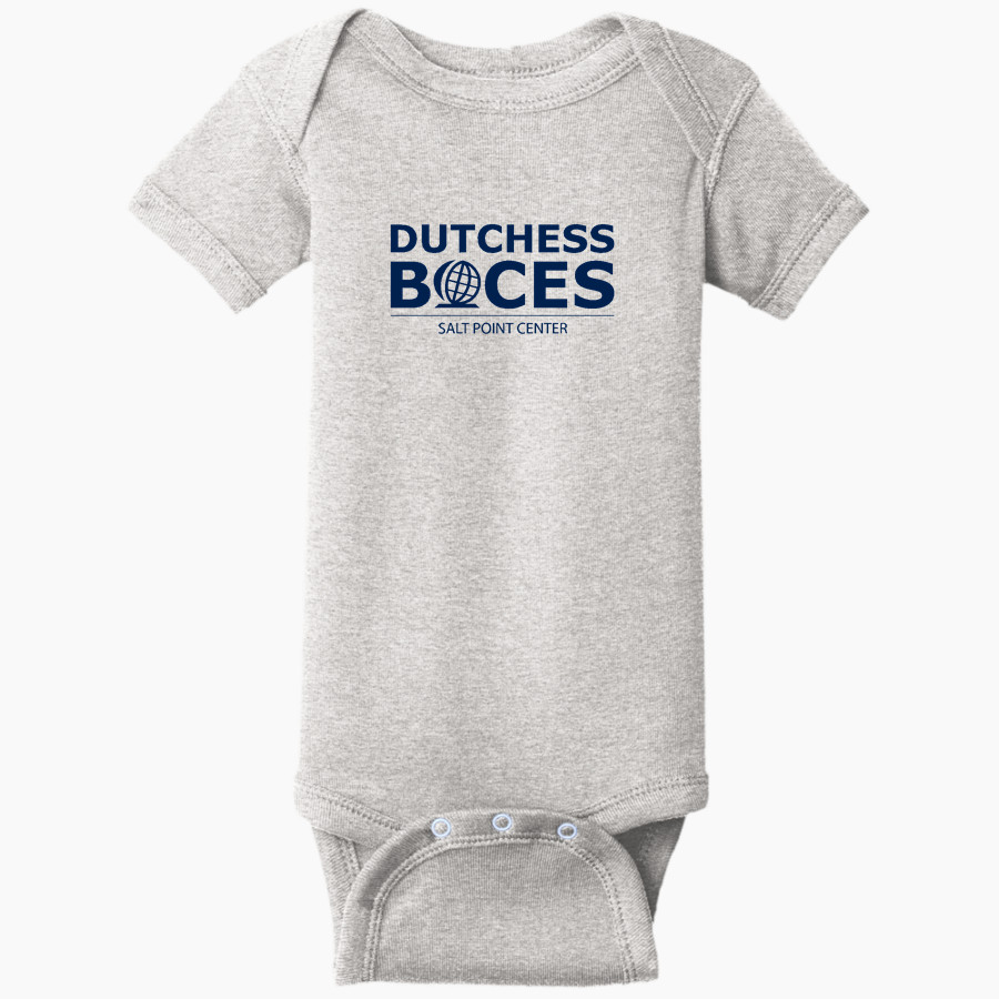 Dutchess BOCES <span class="pdp-name-mascot">Dutchess County BOCES</span> Rabbit Skins Infant Short Sleeve Baby Rib Onesie