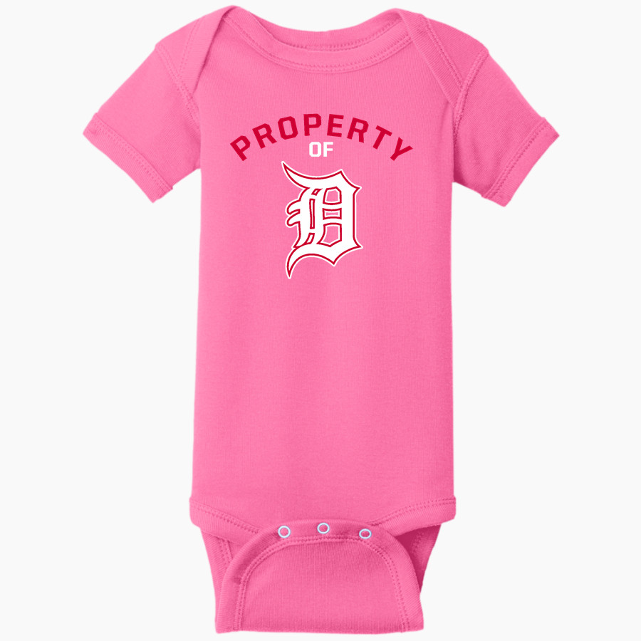 Dunedin Falcons Rabbit Skins Infant Short Sleeve Baby Rib Onesie