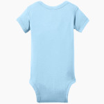 MUMFORD HIGH SCHOOL MUSTANGS Rabbit Skins Infant Short Sleeve Baby Rib Onesie Back Thumbnail