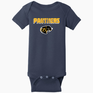 Rabbit Skins Infant Short Sleeve Baby Rib Onesie