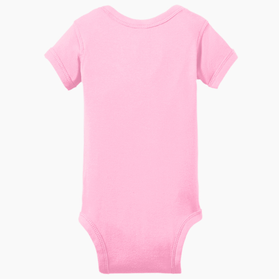 Columbia Central Golden Eagles Golden Eagles Rabbit Skins Infant Short Sleeve Baby Rib Onesie