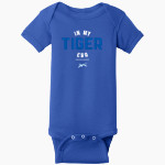 Crow Tigers Rabbit Skins Infant Short Sleeve Baby Rib Onesie Front Thumbnail