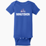REVERE MINUTEMEN ONLINE STORE Rabbit Skins Infant Short Sleeve Baby Rib Onesie Front Thumbnail