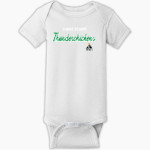 Doane Stuart Thunderchickens Thunderchickens <span class="pdp-name-mascot">Doane Stuart Thunderchickens</span> Rabbit Skins Infant Short Sleeve Baby Rib Onesie Front Thumbnail