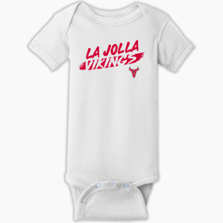 Rabbit Skins Infant Short Sleeve Baby Rib Onesie