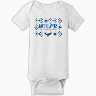 Rabbit Skins Infant Short Sleeve Baby Rib Onesie