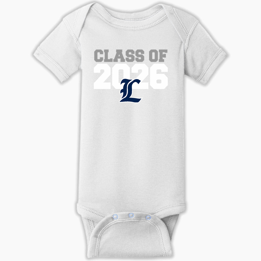 Legacy Eagles Rabbit Skins Infant Short Sleeve Baby Rib Onesie